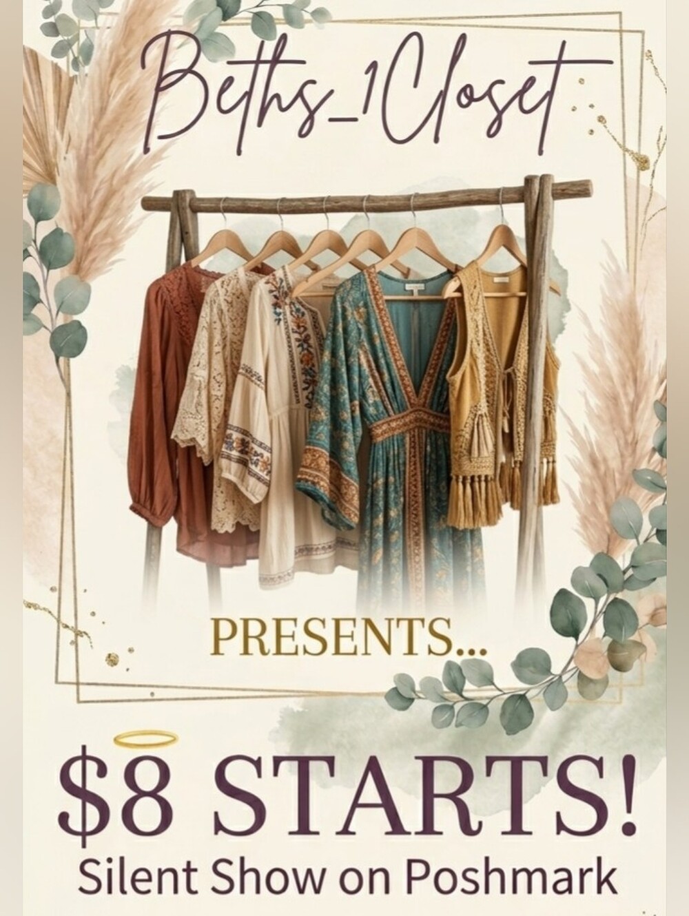 Beths_1Closet is Live! $8 Silent But Chatty Show - Picture 1 of 6